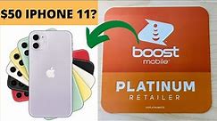 Boost Mobile Platinum Retailer 2022 | Iphone 11 $50 | Boost Mobile News
