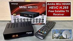 Amiko Mini HD265 HEVC H.265 Satellite TV Receiver Overview