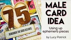Male Birthday card ideas | HANDMADE CARD MAKING TUTORIAL & IDEAS | MASCULINE CARD DESIGN