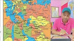 UPSC PRELIMS 2024 || world map || middle east map ||