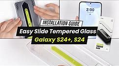 [Installation Guide] Samsung Galaxy S24, S24+ | Ringke Easy Slide Tempered Glass