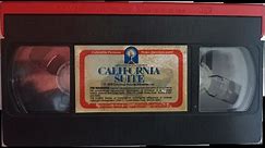 Closing to California Suite 1981 VHS