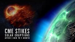 Solar Storm Catastrophe CME: Humanity From 1 min to 1 Month