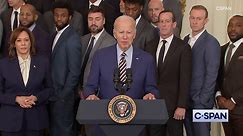 Biden mispronounces 'Kamala' Harris at White House event
