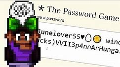 Trying to Create the Ultimate Password! || The Password Game
