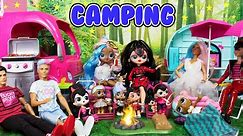 LOL Spice Family Sugar Family Camping Trip Barbie Campfire Stories