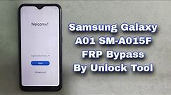 Samsung A01 FRP Bypass By Unlock Tool Test Point Android 11 U5