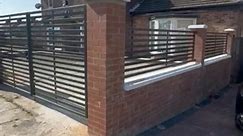 Railings and security gates fabricated and fitted for a customer in Kent | Sparks fabrication ltd