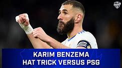 Watch: Karim Benzema Second Half Hat Trick Against PSG | Champions League Rd of 16 - Leg 2
