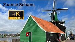 Zaanse Schans The most beautiful Windmills village of The Netherlands | 4K |