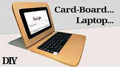 How to Make a Laptop Using Card-Board.