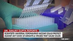 CNN's Dr. Sanjay Gupta meets with some of the scientists working to create a universal coronavirus vaccine
