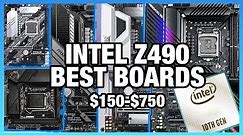 Best Intel Z490 Motherboards from $150 to $750: i5-10600K, i7-10700K, i9-10900K