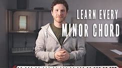 How to play every minor chord on piano | Fingers, Hand position, Spelling, Practice