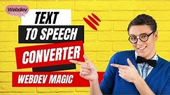 Text to Speech Converter - Turn Your Text into Speech!
