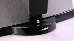 Bose SoundDock III - how to dock the latest iPhone, iPod on the system
