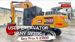 Excavator Sany sy215c Second Hand For Sale Best Price $ 25000