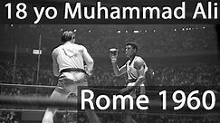 Muhammad Ali ( Cassius Clay ) vs Zbigniew Pietrzykowski Classic FIGHT 1960 Rome
