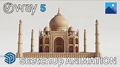 How to make a simple animation with Vray 5 for Sketchup - 2021 UPDATE