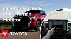 How Panoramic View Monitor and Multi-Terrain Monitor Work | Toyota