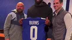Welcome to Big Blue, Brian Burns 👏