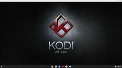 How to install Kodi Entertainment Center on a Chromebook