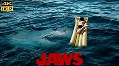 Jaws (1975) Alex Kintner Scene Movie Clip 4K UHD HDR Roy Scheider Robert Shaw Richard Dreyfuss