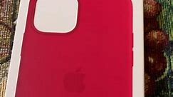 iPhone 12/pro Silicone Case Unboxing Product Red #Apple #timcook #Productred