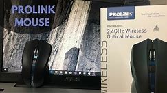 Prolink PMW6005 2.4Ghz Wireless Optical Mouse Unboxing | Review | English | 2018 | Budget Mouse