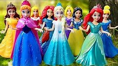 Disney Princess Rainbow Satisfying with Relaxing Video DIY How To Make Elsa Dress Compilation ASMR