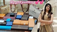My gold jewellery collection | My jewellery collection| Tanishq jewellery part-2