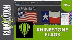 How To Customize Your Rhinestone Flag Design