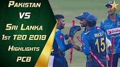 Pakistan vs Sri Lanka 2019 | 1st T20 | Highlights | PCB