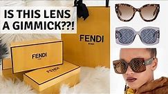 FENDI SUNGLASSES HAUL | Fendi logo lens & logo frame sunglasses review and try on | Laine’s Reviews