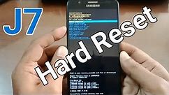 Hard Reset Samsung Galaxy J7 Easily