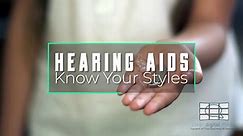 Know Your Hearing Aids - CIC