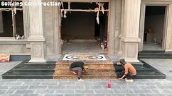 Construction Techniques To Install Stone Steps On The Most Beautiful And Modern Porch