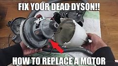 How To Replace A Motor in a Dyson DC19