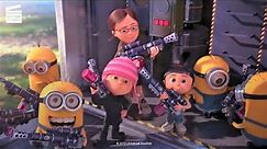 Despicable me 2 | The Purple Minion Army attack | Cartoon for kids