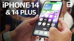 iPhone 14 and 14 Plus hands-on: Bigger screen, small changes