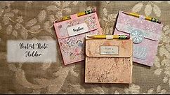 Let's Make a Post It Note Holder Inspired by Jeanette Cobb