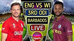 ENG Vs WI Live 3rd ODI Match, England Vs West Indies ODI Series 2023
