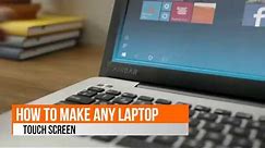 How To Make Your Laptop Touch Screen - Laptop Touch Screen Converter (Easy Way)