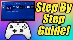 HOW TO USE XBOX ONE CONTROLLER ON PLAYSTATION 4 WITHOUT ANY ADAPTER!!! 2023