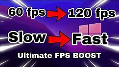 How To Optimize Windows 10 for Gaming (2023) Increase FPS and Performance!