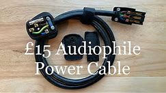 Construct your own Audiophile Power Cable from £15 (no soldering)