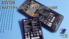 How to "LG G6 BATTERY REPLACEMENT"