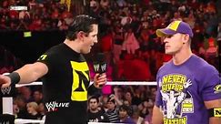 WWE Raw 11/10/2010 - John Cena Segment with The Miz , Alex and Wade Part 2/2