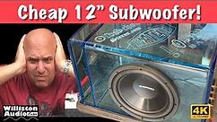 $20 Walmart Subwoofer Tested and Blown Up! [4K]