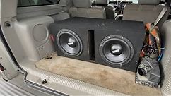 THESE 12” SUBWOOFERS SET ALARMS OFF!